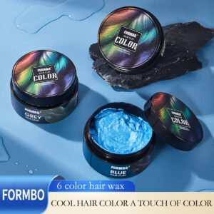 Colorful hair wax for men and women, long-lasting styling and styling, disposable hair dyeing mud, hair dyeing manufacturer, wholesale