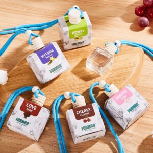 Car perfume pendant, long-lasting light fragrance, car aroma diffuser, manufacturer, wholesale