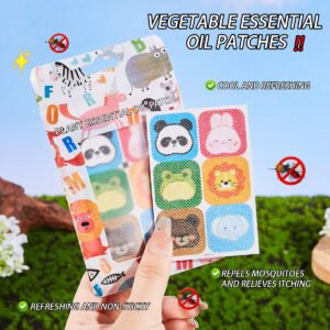FORMBO 36-piece plant essential oil mosquito repellent patch with cute animal pattern, manufacturer and wholesale